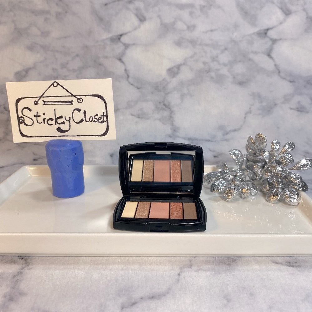 Lancome Beauty,Eyeshadow Palette Sparkling Sun,5 Shade Warm-Mini 2g,0.07oz-NEW
